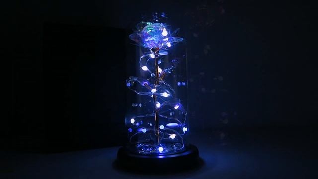 Enchanted Galaxy Rose Dome | LED Smart Lamp | Forever Rose Mood Lighting | Unique Gift For Her
