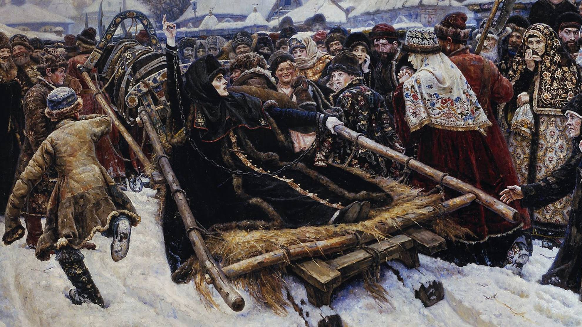 Боярыня Морозова. 1884—1887 В. И. Суриков