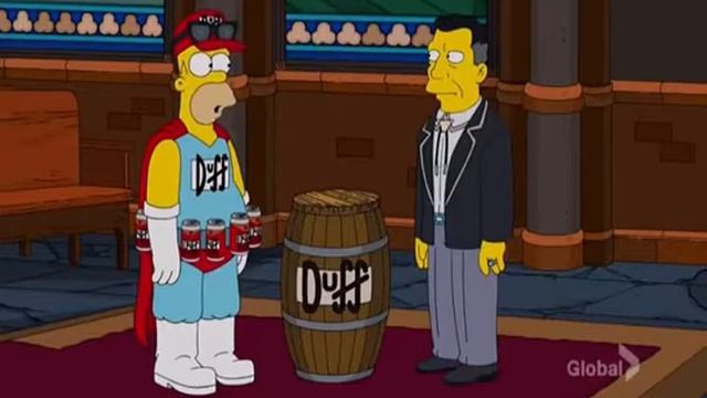 Los Simpson: Homero Duffman Juego de Tronos