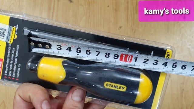 Giới thiệu tua vít 2 đầu Stanley 65-201 chính hãng công ty