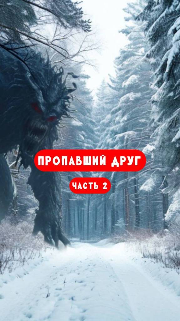 Часть 2 - История о пропавшем друге #страшно #мистика #история