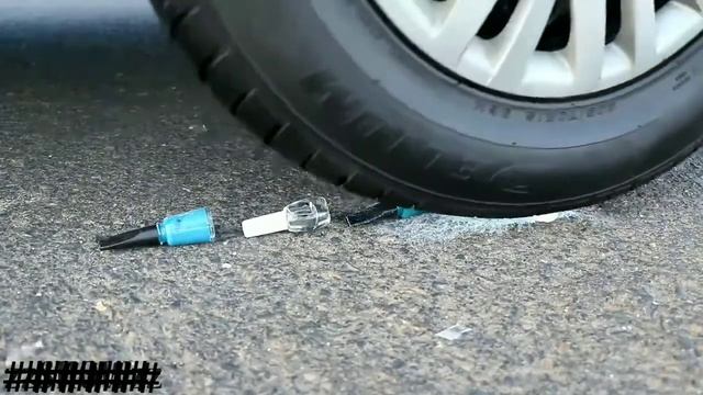 Сокрушительные Хрустящие и Гладкие Вещи! Pepsi vs автомобильного колеса #pepsi #Сокрушит #experimen
