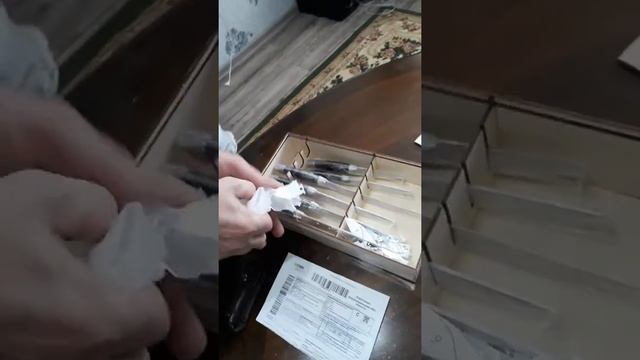Получил КУХОННЫЙ  НАБОР НОЖЕЙ ОТ РОМАНА  КОНДАКОВА... РОССИЯ ,КАЗАХСТАН...ОЧЕНЬ ХОРОШИЕ НОЖИ...СУПЕ