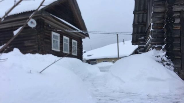 ❄️Зима❄️где-то..в Новгородской области Россия Январь2022#зима#русская#снег#природароссии#чистимснег