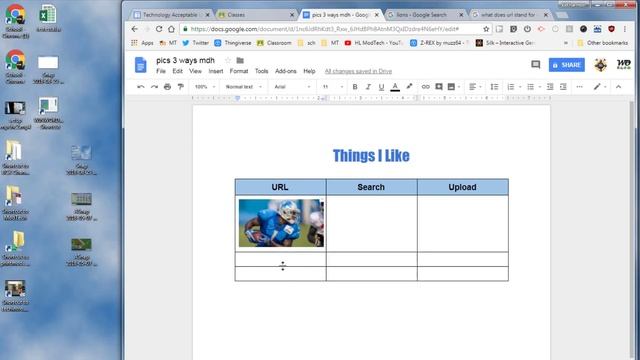 Google Docs Lesson 2 - Pics 3 ways