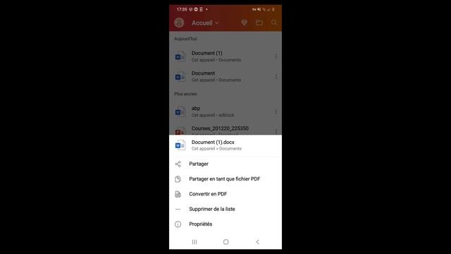 Insérer une signature manuscrite dans un document Word et Pdf sous Android