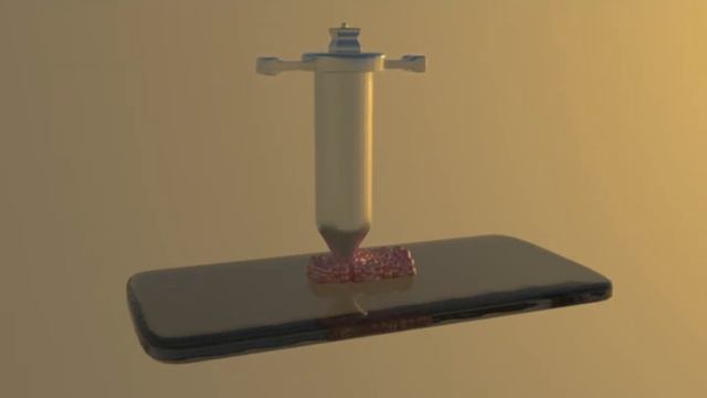 Animated Blender Particle System and LuxRender / LuxBlend to show 3D Printing Tissue on a Chip