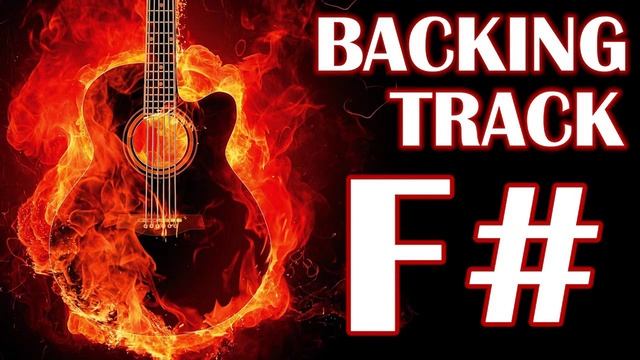 Blues Shuffle Jam Track in F#
