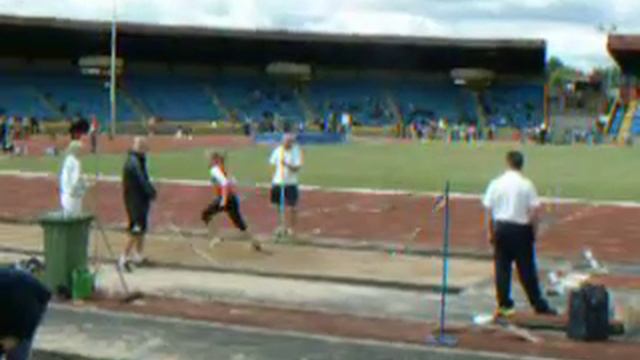 me doing long jump