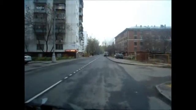 Проезд к техцентру "Автобам Север" из центра