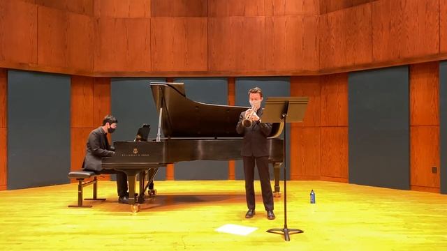 Flor Peeters Sonata for Trumpet and Piano Sonata, Mvt. 1 - Max Stephenson