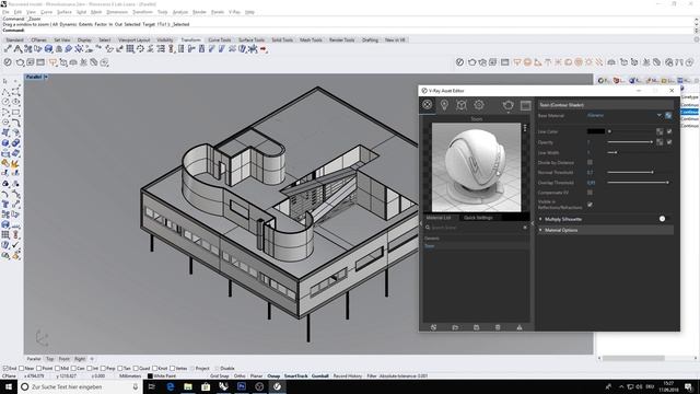 V-Ray 3.6 for Rhino 6 Basics - 4 Styles (english)