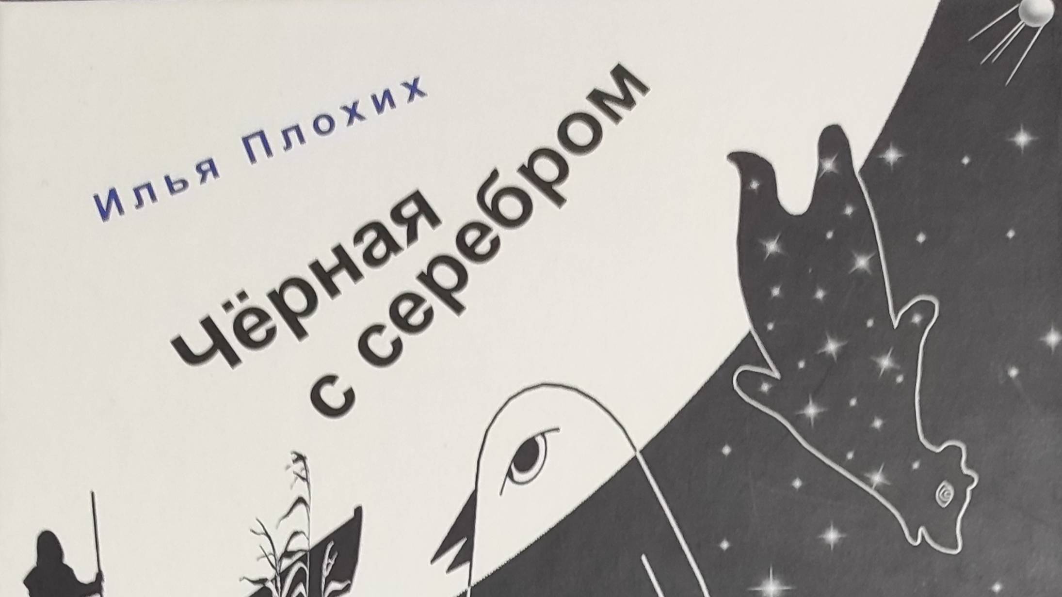 КНИГА 296.1из2 Илья Плохих Чëрная с серебром (СПб.: Алетейя, 2022)