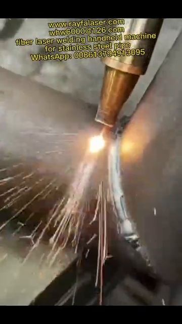 fiber laser welding handheld machine for the stainless steel tube