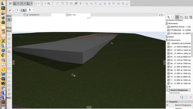 ArchiCAD 21 - tutorial part 10 - solid element operations