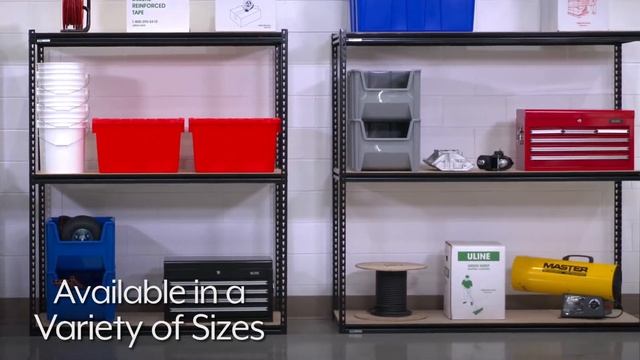 Heavy-Duty Boltless Shelving