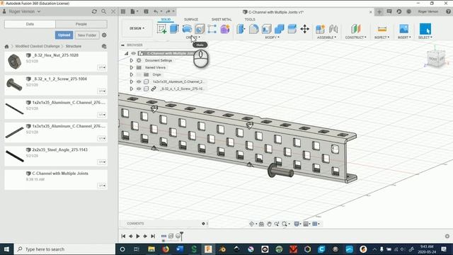 Fusion 360: Multiple Points for Joints