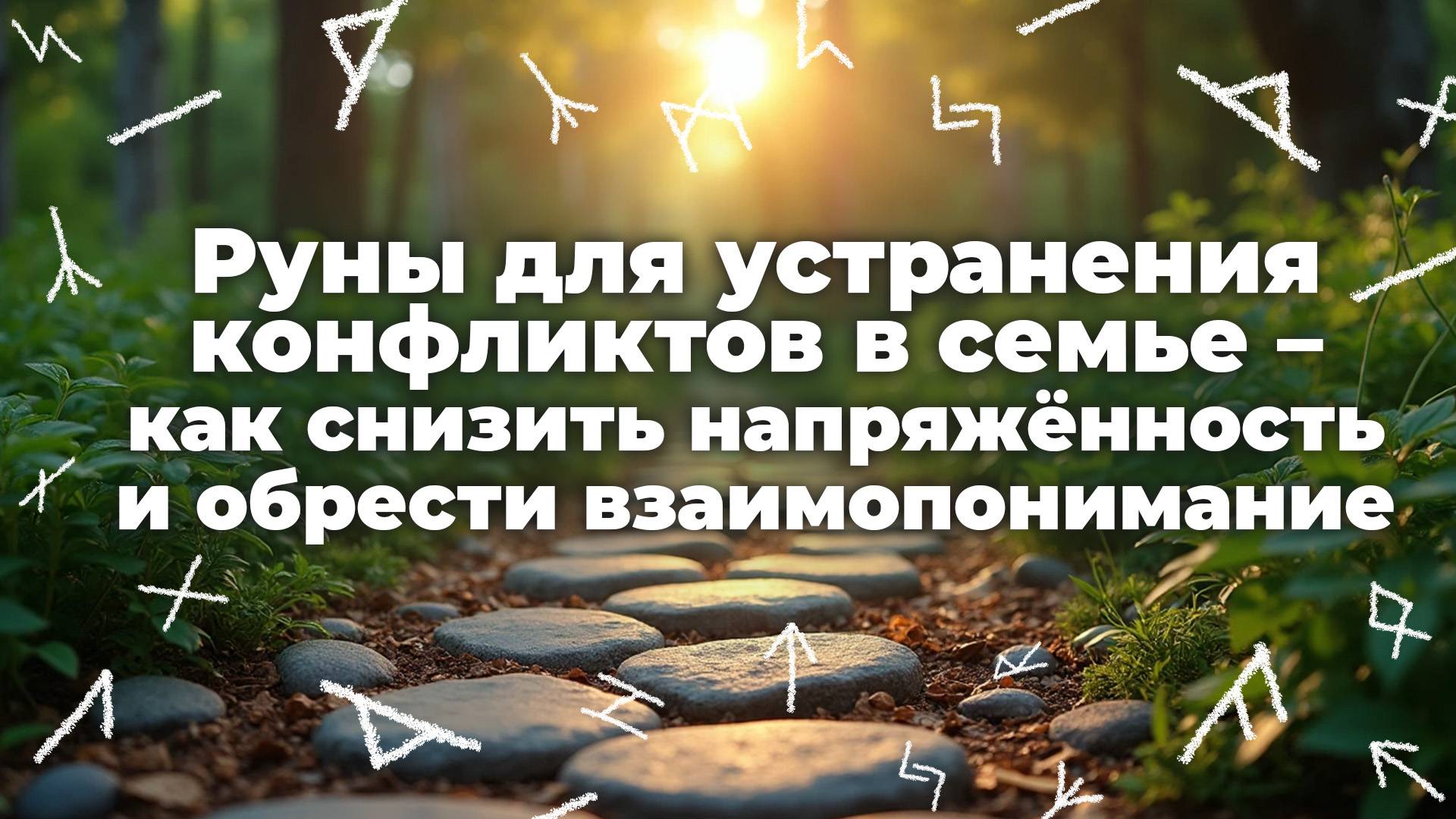 Руны для устранения конфликтов в семье – как снизить напряжённость и обрести взаимопонимание