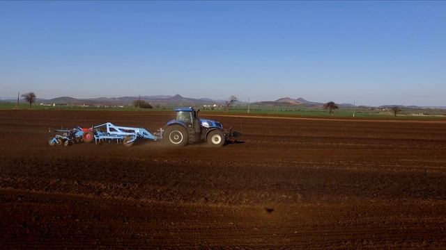 2 x New Holland T8 + Lemken | cultivating 2020 |