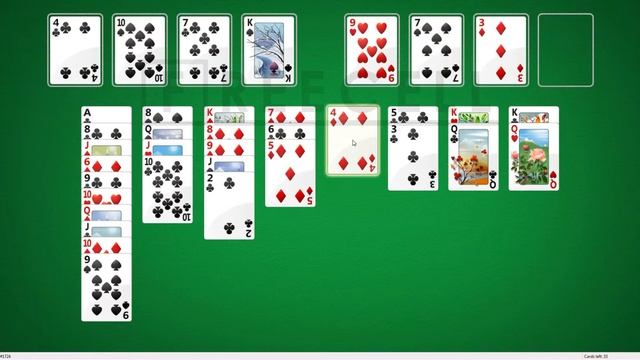 Solution to freecell game #1724 in HD