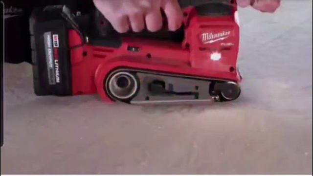 {NEW} Milwaukee M18 Fuel 3"x18"Belt  Sander is Here ...