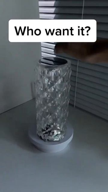 Crystal Table Lamp Flair