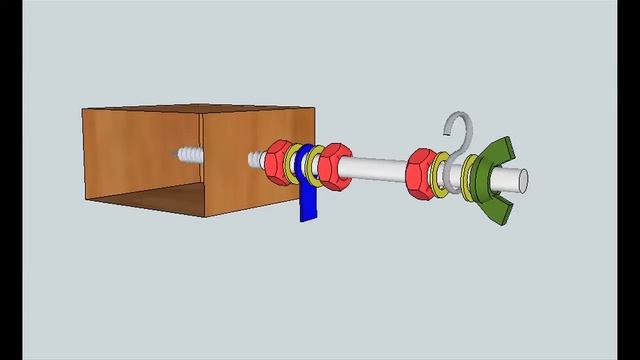 Underside Hanger Bolt Assembly - HWFCI