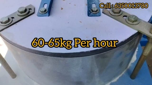 18 inch with 5Hp Motor 70kg+ Per Hour Production Single Phase Atta chakki Ajmer