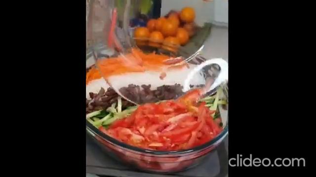 Приготовим на ужин рыбку и салатики