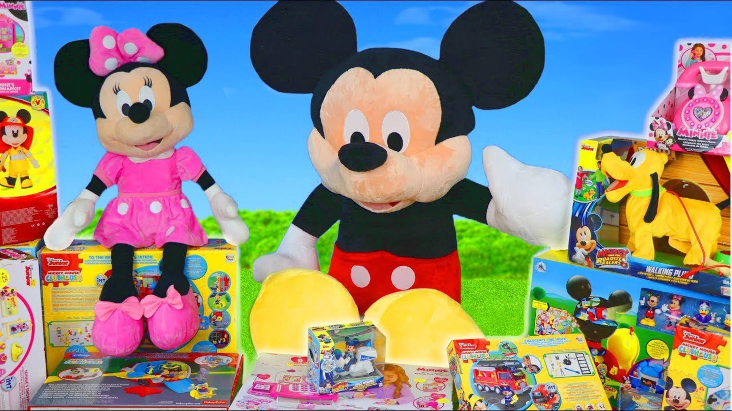 Игрушки Микки и Минни Маус для детей