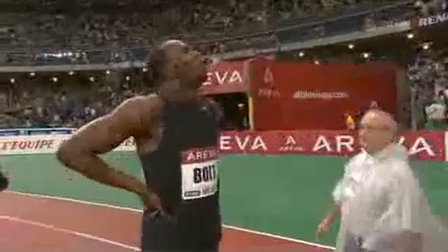 golden league 100m paris 2009 usain bolt 9,79s