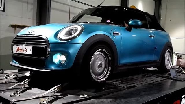 2018 BMW F57 MINICOOPER 1.5T Mar's ECU Tune Dyno Test 152WHP