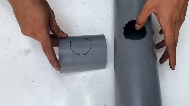 Plumber's Secret Idea When Splicing PVC Pipes In 5 Minutes