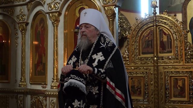 Чтение великого покаянного канона в Христорождественском храме