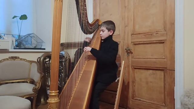 "Алёнушка" арфа Фёдор Велицкий
