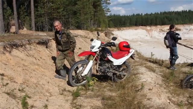 Земетки питбайкера Enduro trip