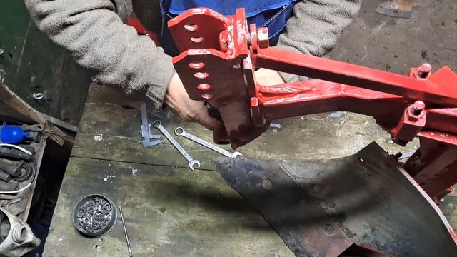 Саморобний плуг до саморобного мототрактора