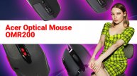 НИКС Компьютерный Супермаркет: видео про Беспроводная Мышь Acer Optical Mouse OMR200 Бежевый