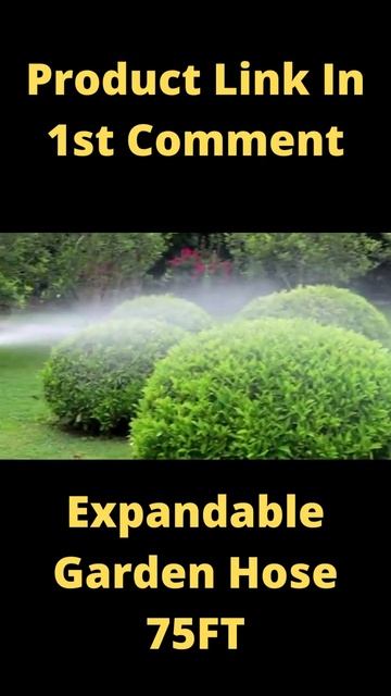 Expandable Garden 75FT Water Hose