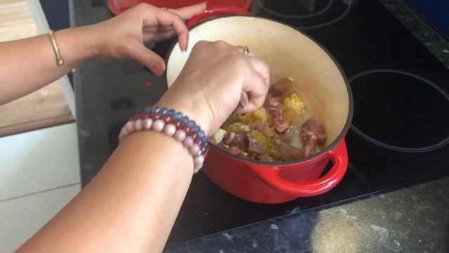 Algerian Chetitha with beef (Beef stew with chickpeas)😋😋😋👌👌👌