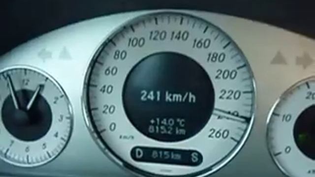 Mercedes E 420 CDI - Motorway 255kmH by LAF