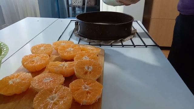 Մանդարինով պիրոգ  /  Мандариновый пирог