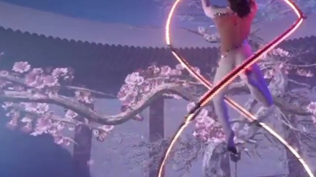 Гимнастка в кольце 2 - ТО ШоуГрад 8(911)921-52-62 Организация и проведение шоу СПб!