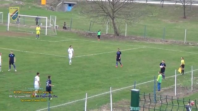 FK Trstenik PPT–FK Radnički (Pi) 0:1; I POLUVREME Trstenik SRB 9. mart 2019.