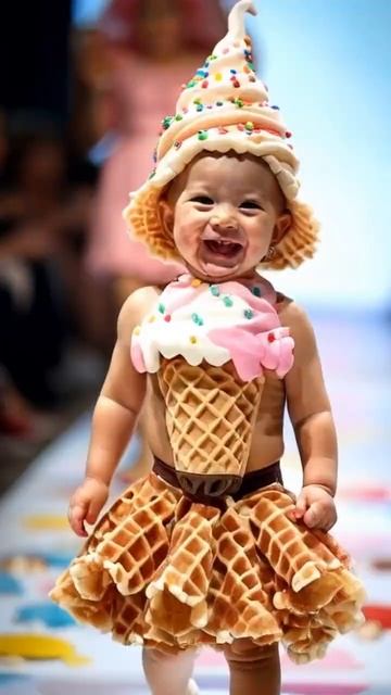 Cute Baby #baby #shorts #ai #runwayai