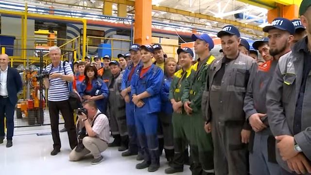 (12+) Глава округа В. Азаров встретился с коллективом АО «Метровагонмаш»