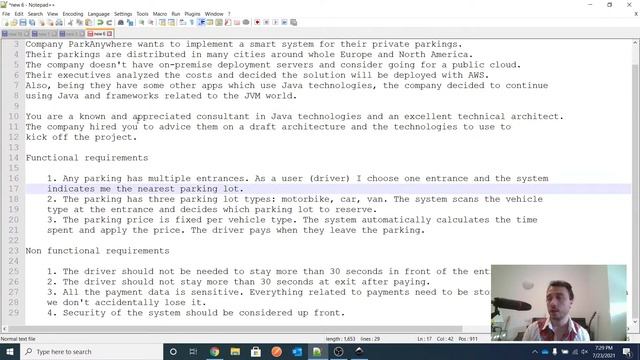Software Architecture Fundamentals - Episode 21  - Study case - Part 1