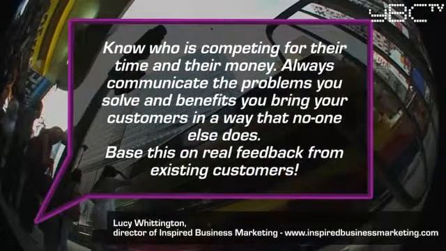 Sales and marketing strategy from Lucy Whittington