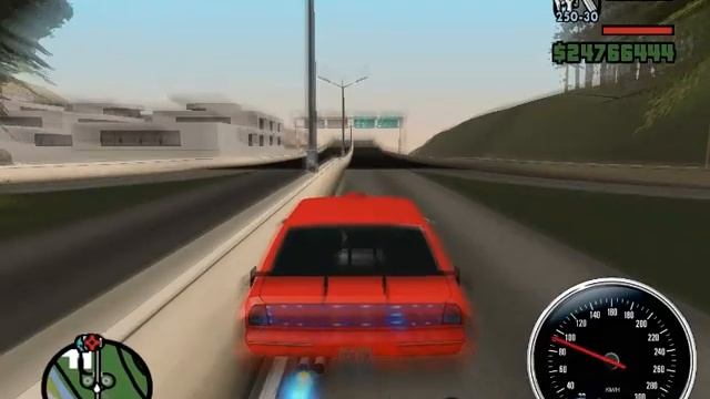 gta sa top speed cars test:emperor