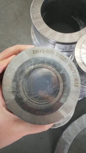 Stanless Steel Or CS With Filler Of Graphite / Non-asbestos / PTFE Metal Spiral Wound Gasket